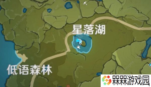 原神星落之地位置总汇 7个陨星碎屑收集地点坐标图图片5