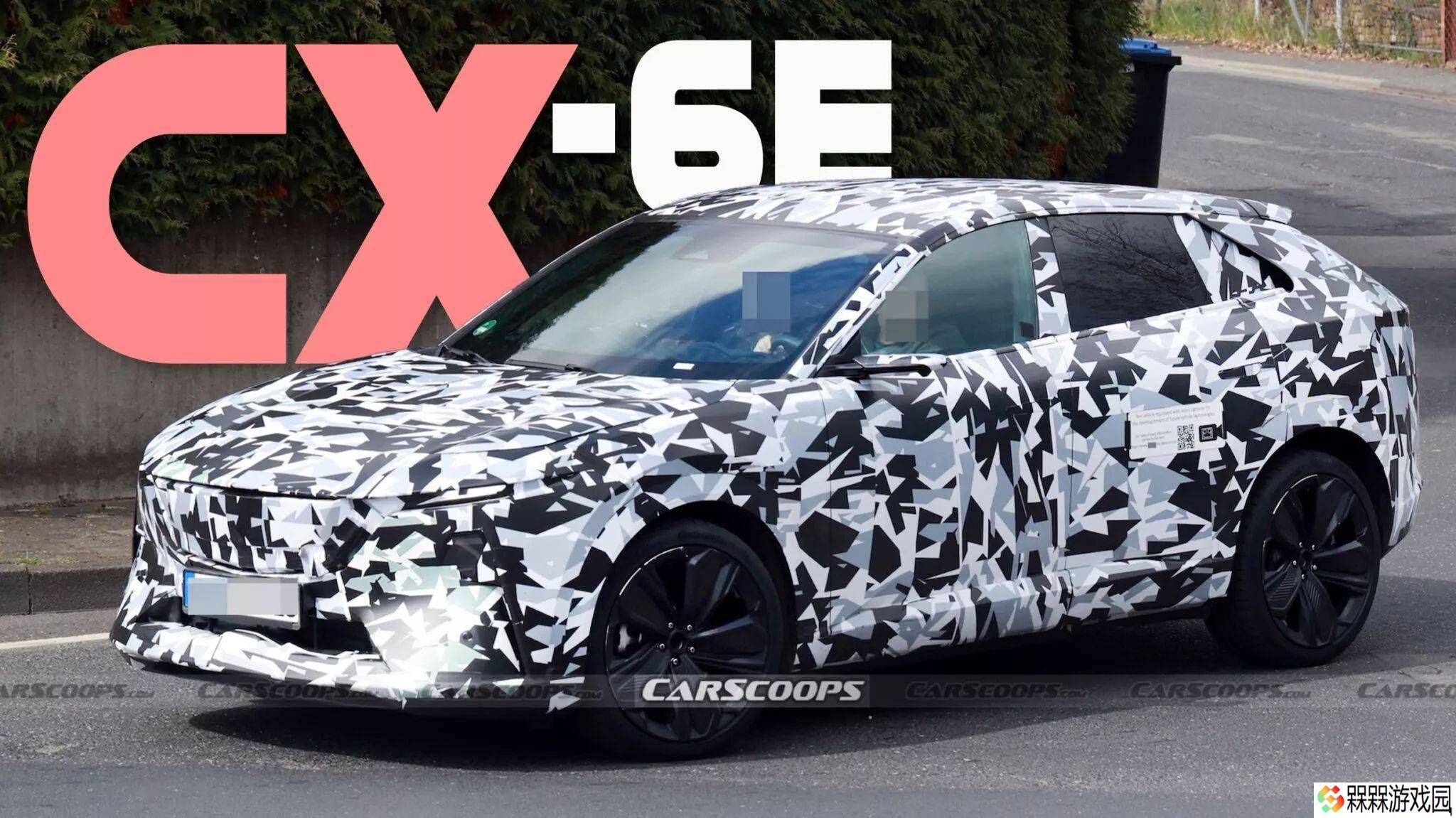 马自达CX-6e纯电SUV路测照曝光，联手长安打造紧凑新车型