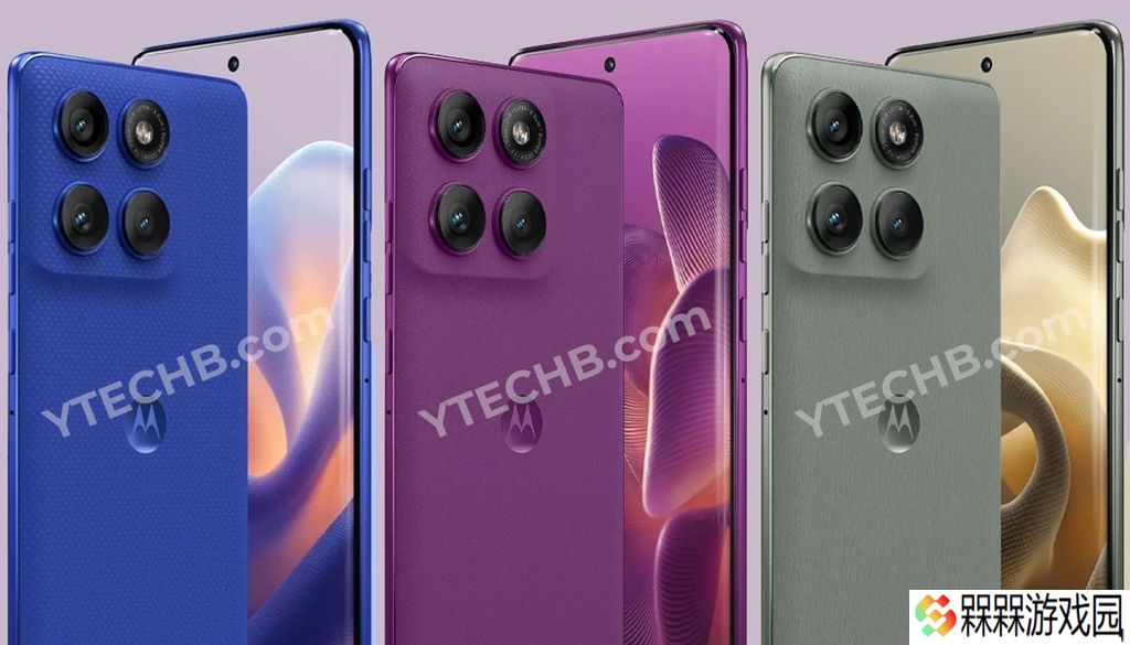 摩托罗拉 Edge 60 Pro 手机渲染图曝光：天玑 8350 芯片、新增 Moto AI 键，6000mAh 电池