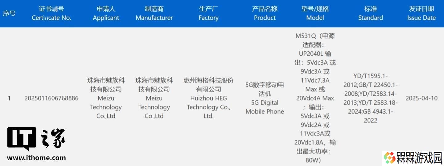 魅族Note 16 Pro曝光：6150mAh大电池配80W快充，系列还将有标准版？