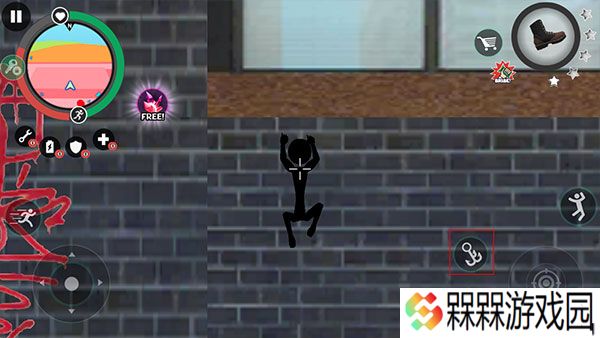 火柴人绳索英雄2中文版