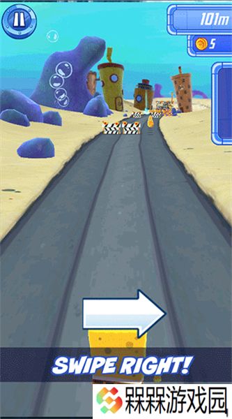 海绵宝宝跑跑海绵