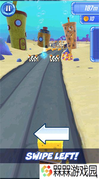 海绵宝宝跑跑海绵