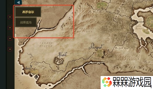 《上古卷轴4重制版》互动地图介绍