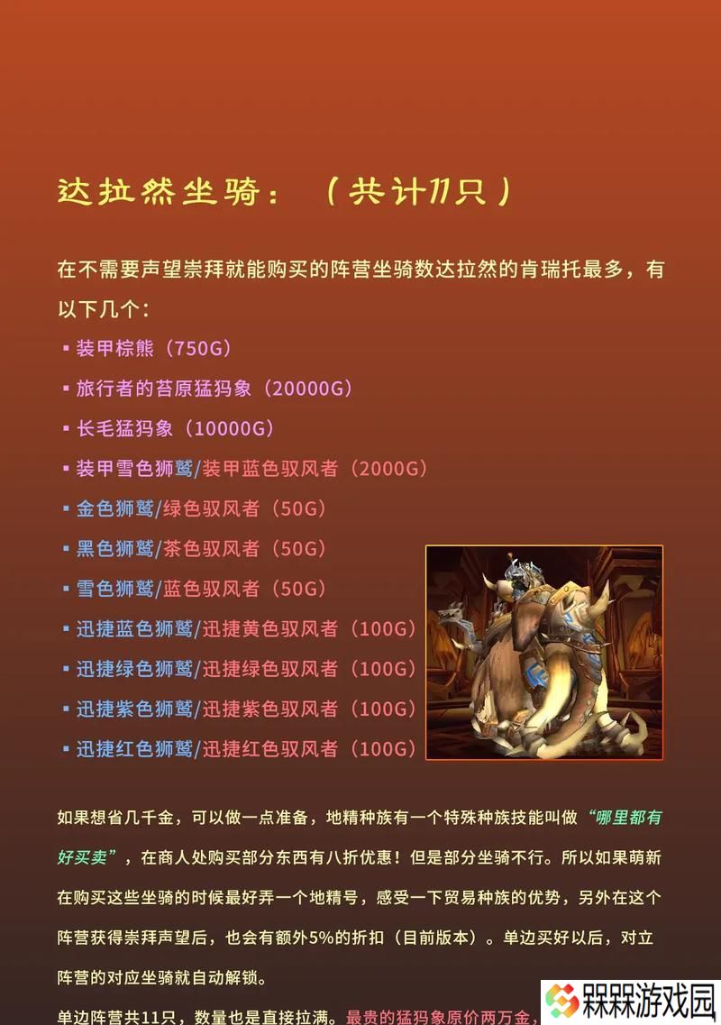 魔兽世界侏儒法坐骑的获取方法是什么？