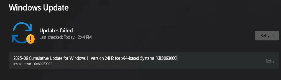 幽默微软！Win11更新重发仍翻车:游戏卡死、安装失败