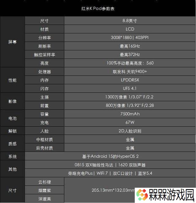 红米K Pad初体验：小米小屏平板能否成为游戏新宠？