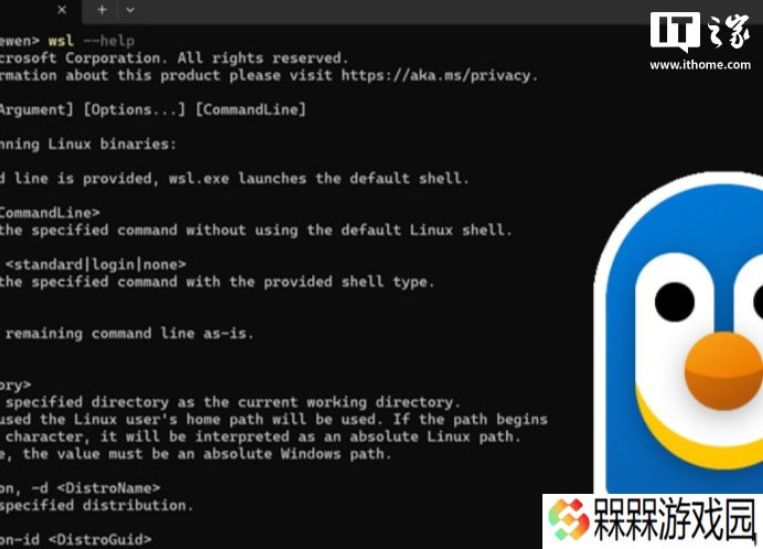 微软 Win11 Linux 子系统（WSL）首个开源版本 2.6.0 发布