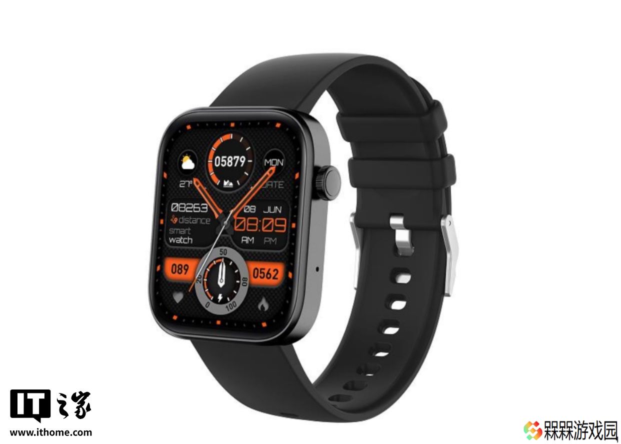 HMD 首款智能手表 Watch P1 曝光，支持心率 / 血氧监测