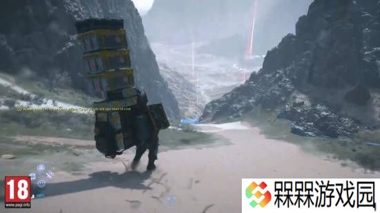 可能是《死亡搁浅2》最绝望的视频:滚落山坡40秒！