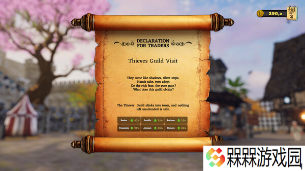 混乱商店经营战斗游戏《Trade Rivals - Goblin Age》7月15日Steam发售