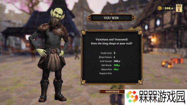 混乱商店经营战斗游戏《Trade Rivals - Goblin Age》7月15日Steam发售
