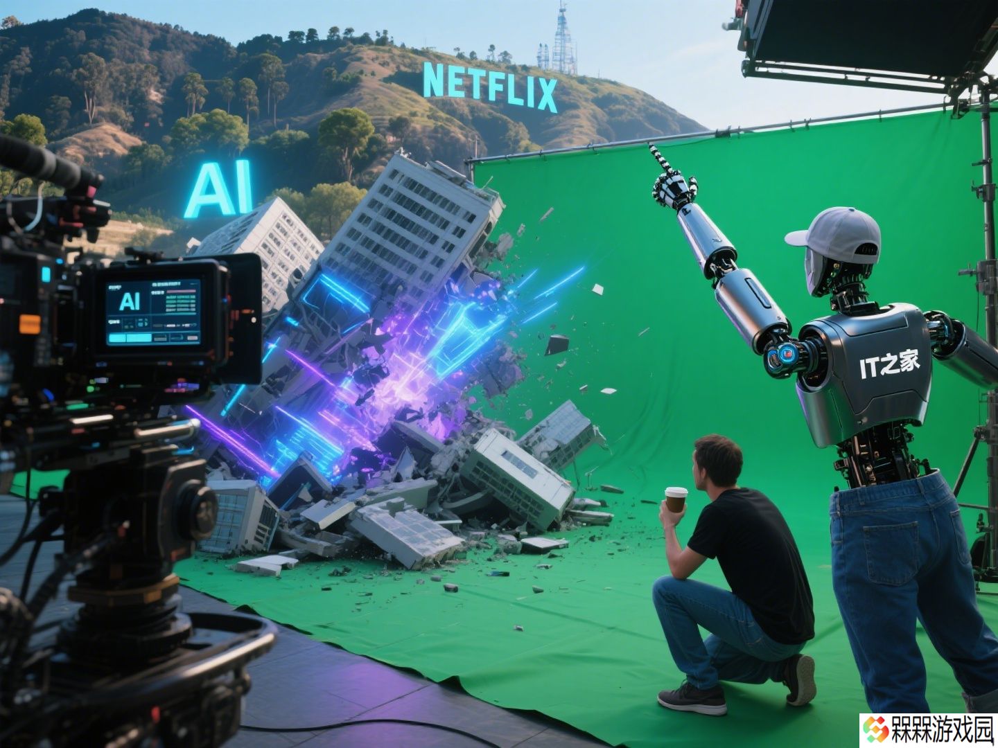 Netflix 承认已在自制剧集中使用生成式 AI：制作比传统特效快 10 倍