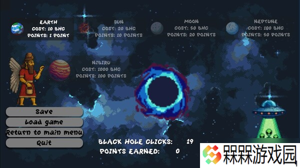 点击式宇宙休闲游戏《Annunaki Clicker》7月14日正式发售