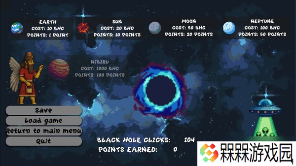 点击式宇宙休闲游戏《Annunaki Clicker》7月14日正式发售