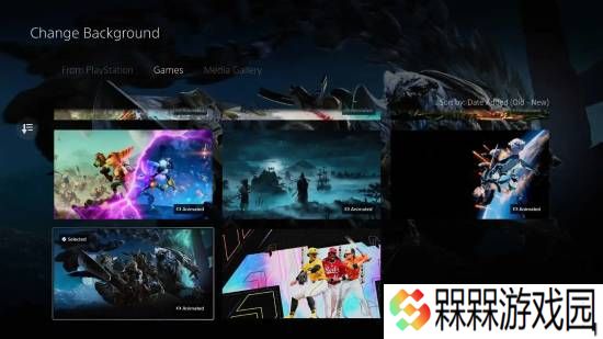 PS5迎来《MH荒野》动态壁纸 但全面主题仍遥遥无期