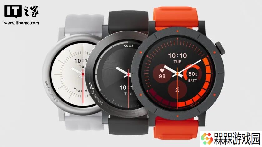 Nothing 推出 CMF Watch 3 Pro 智能手表：支持双频 GPS、ChatGPT，售价 99 美元