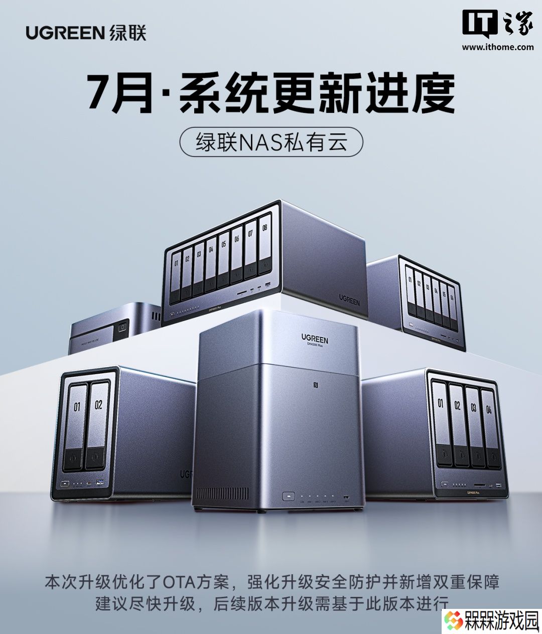 绿联 NAS 系统 7 月更新发布：DH4300 Plus 上线第三方应用，海量功能优化