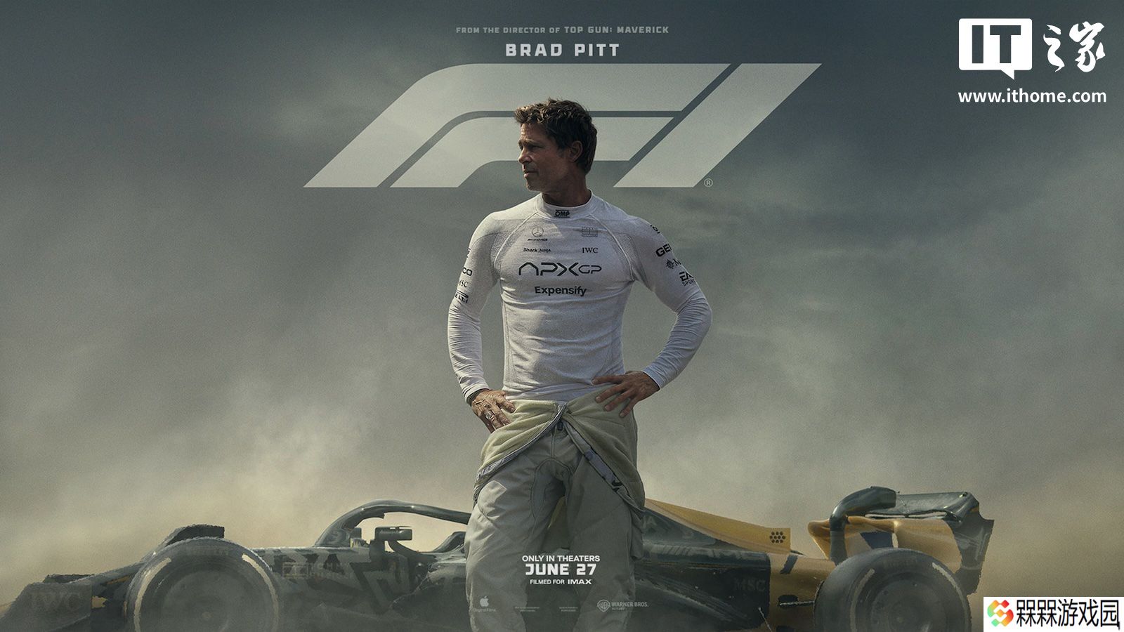 苹果原创电影《F1：狂飙飞车》全球票房破 5 亿美元，成公司最高票房院线电影