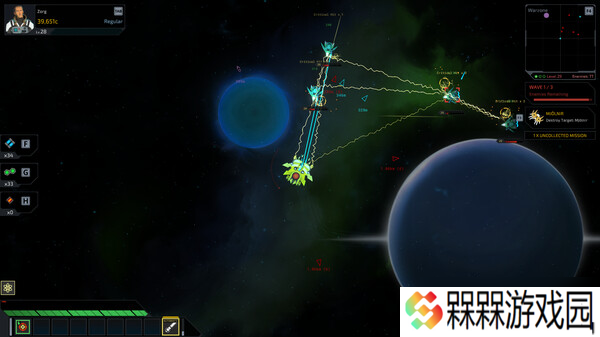 俯视角太空射击游戏《深空涡旋 Star Vortex》7月28日登陆Steam平台