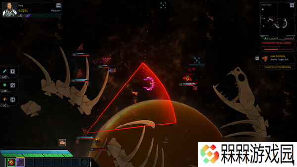 俯视角太空射击游戏《深空涡旋 Star Vortex》7月28日登陆Steam平台