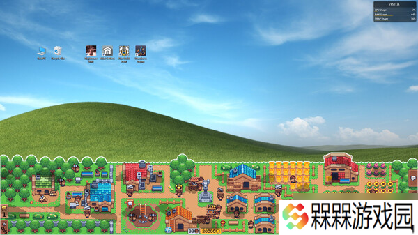 微缩小镇建设桌游游戏《麦穗镇物语 放置好时光》7月28日登陆Steam平台