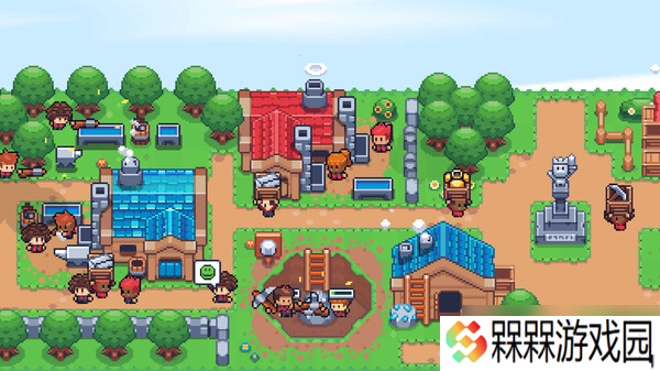 微缩小镇建设桌游游戏《麦穗镇物语：放置好时光》7月28日登陆Steam平台