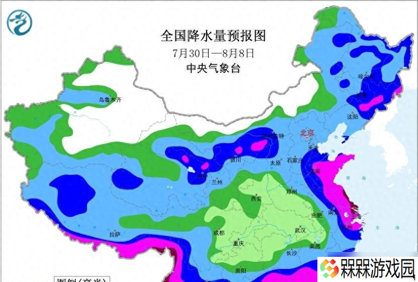 山东省 明天7月31号，新一轮降雨中心已定，大雨暴雨分布如下