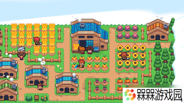 微缩小镇建设桌游游戏《麦穗镇物语：放置好时光》7月28日登陆Steam平台