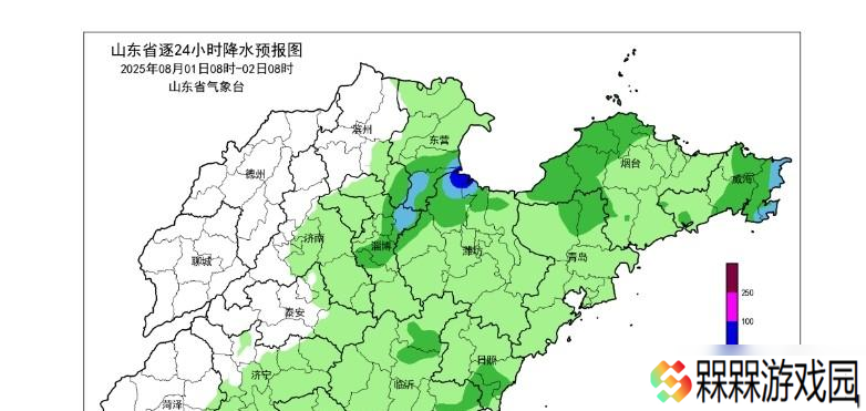山东省！明天7月31号，新一轮降雨中心已定，大雨暴雨分布如下！