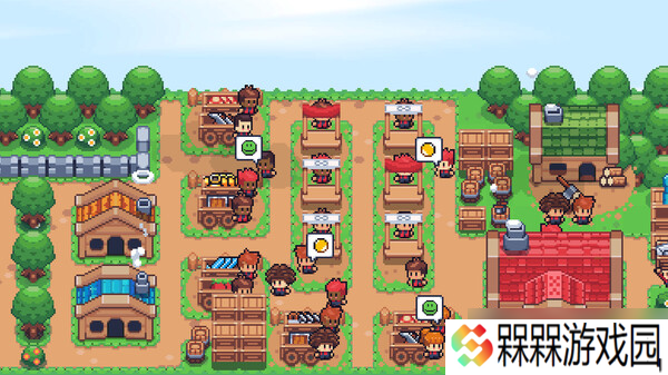 微缩小镇建设桌游游戏《麦穗镇物语：放置好时光》7月28日登陆Steam平台