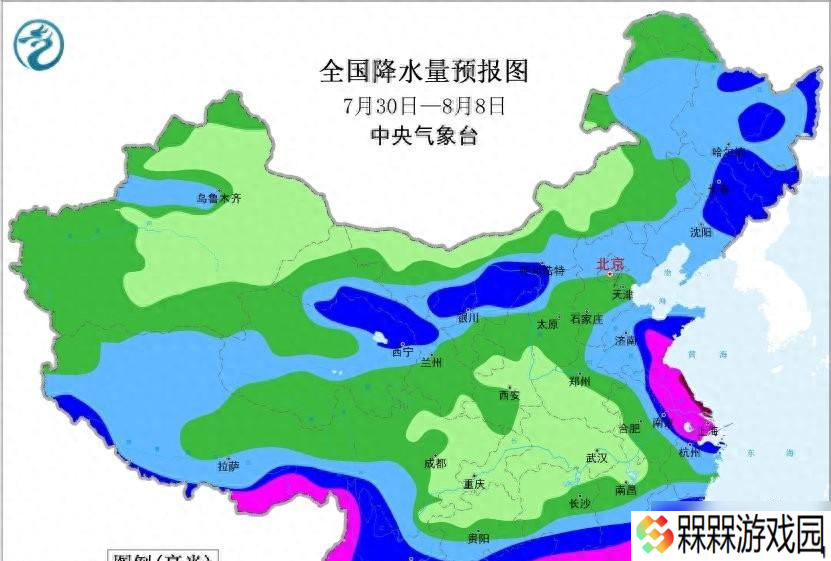 本轮强降雨中心已定，明日7月31号天气，大暴雨特大暴雨分布如下