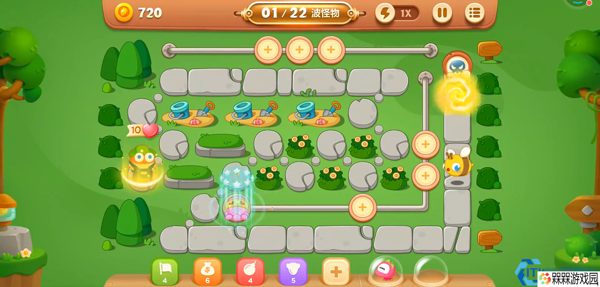塔防大师速成指南 开局双塔横扫障碍，终极比例碾压BOSS