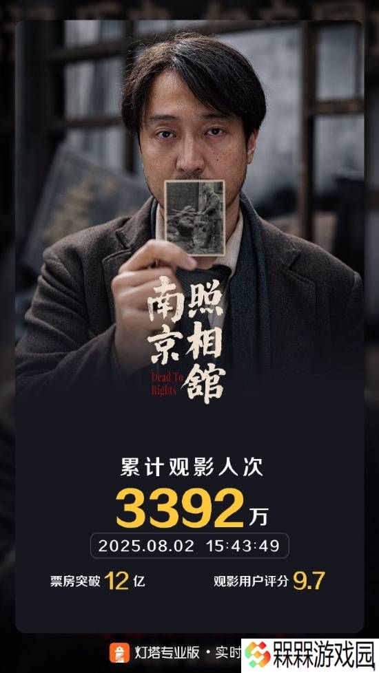 《南京照相馆》票房破12亿！豆瓣评分8.6爆款！