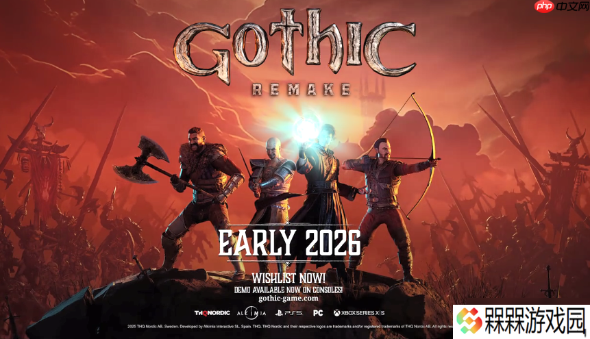 《哥特王朝 重制版》最新预告 2026年初发售