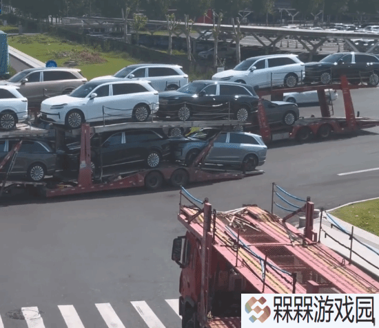 乐道L90卖爆单！合肥工厂拖挂板车一辆接一辆来运车