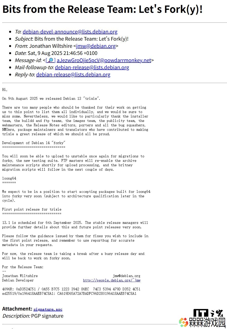 Debian 14 宣布将改进对中国龙芯 CPU 架构 LoongArch64 的支持