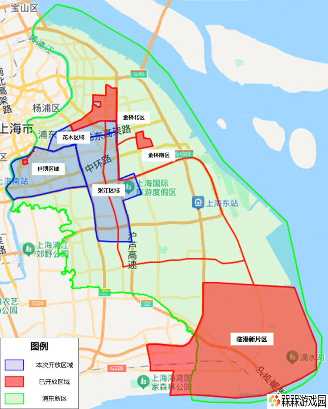 上海划定浦东新区第三批自动驾驶开放测试道路：583 条，758.62 公里