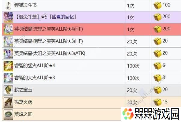 fgo拉斯维加斯活动任务列表 拉斯维加斯活动任务流程图片7