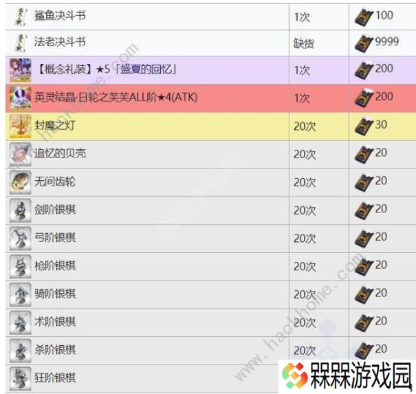 fgo拉斯维加斯活动任务列表 拉斯维加斯活动任务流程图片6