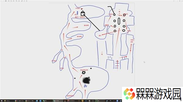 《光与影33号远征队》手绘地图分享 路线、收集品与隐藏要素标注