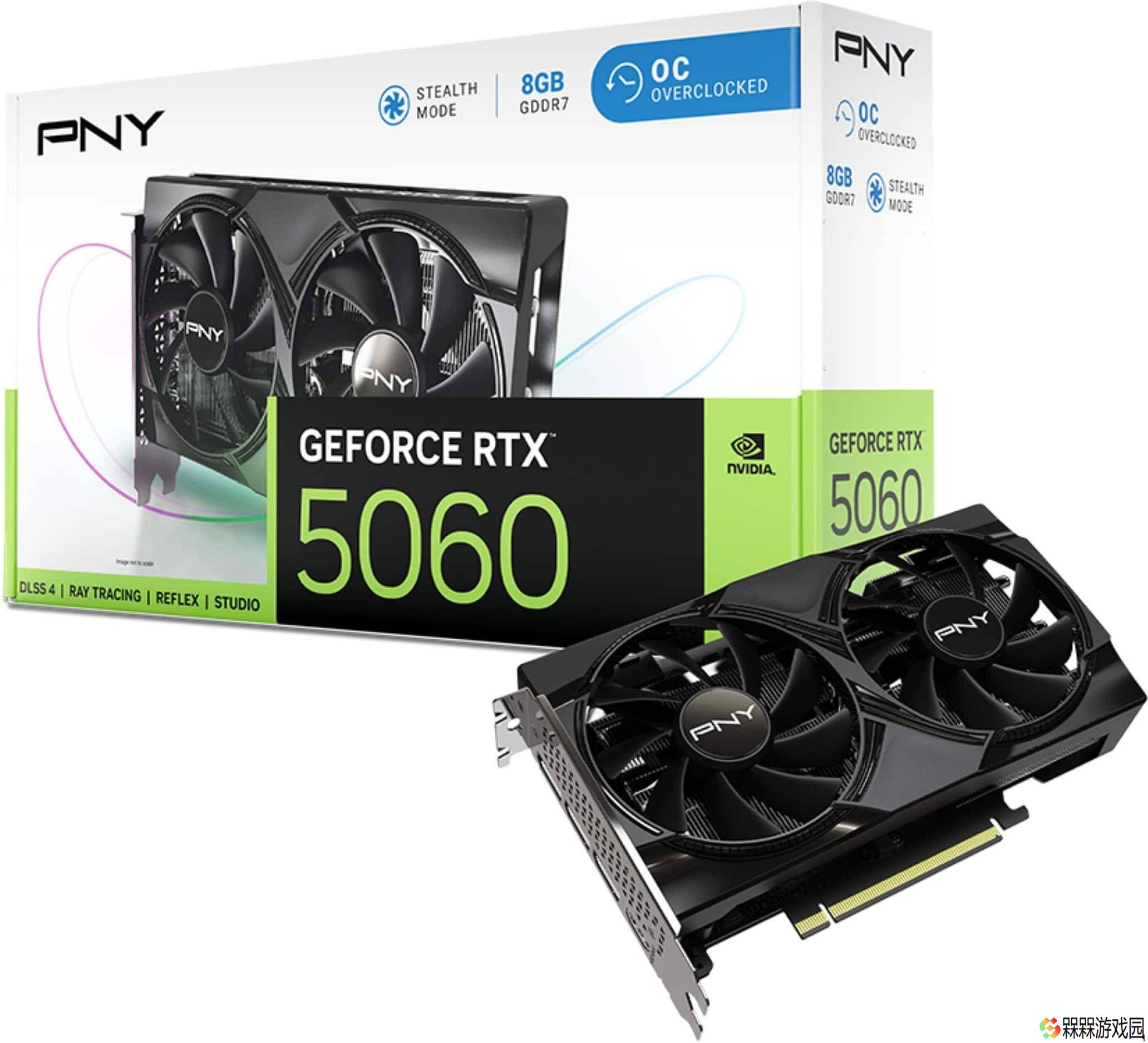 PNY RTX 5060显卡海外提前上架，超频版仅贵1美元