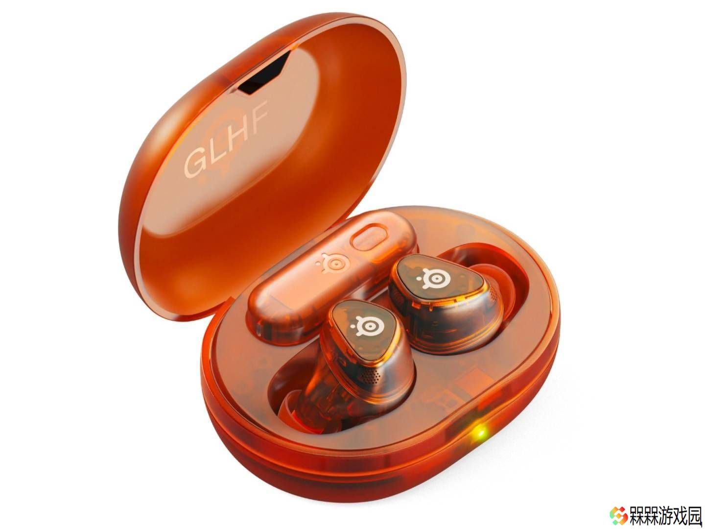 赛睿新色来袭！Glorange荣耀橘Arctis GameBuds游戏耳机限量登场