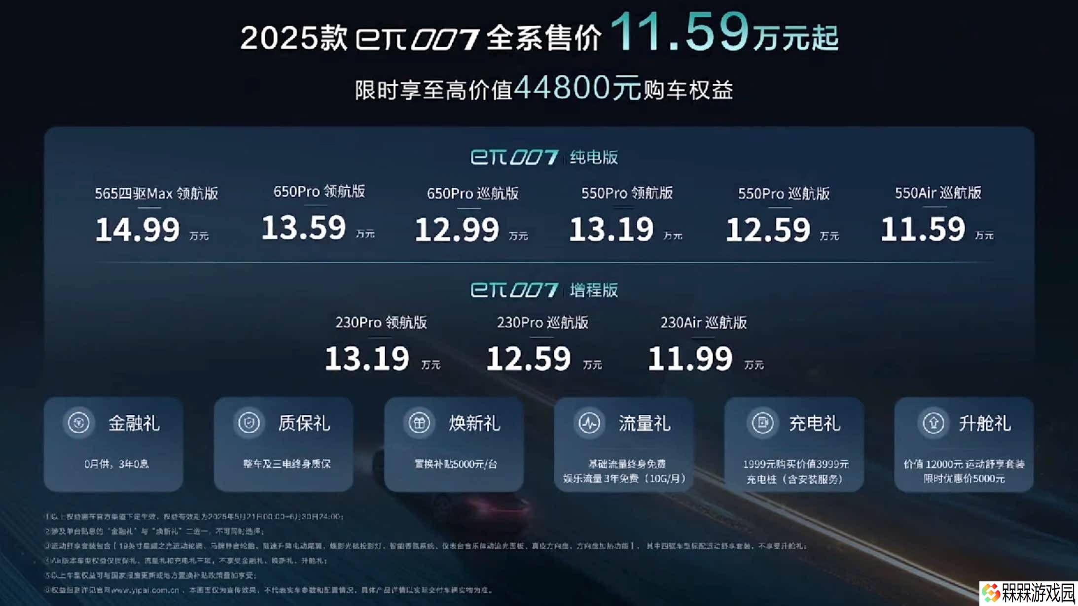 2025款东风eπ007中大型轿车上市，增程纯电双选择，价格区间11.59-14.99万元！