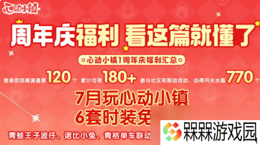 《心动小镇手游》周年庆活动介绍