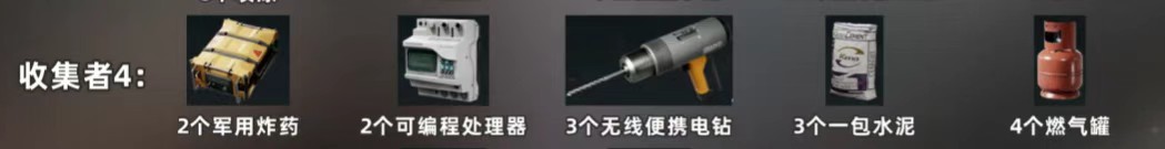 三角洲s5赛季3x3任务需要哪些收集者