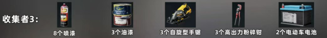 三角洲s5赛季3x3任务需要哪些收集者