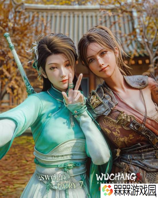 国产之光！3D大神晒出《仙剑7》《明末》女主新图